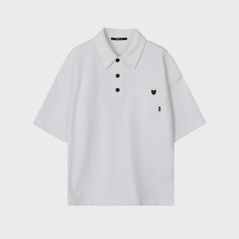 송지오 [파주점] 옴므 지제로 와플 피케 카라 티셔츠 SI3TS957WH