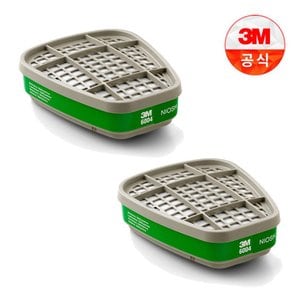 3M 양구형 방독정화통 6004K 2개입(1set)