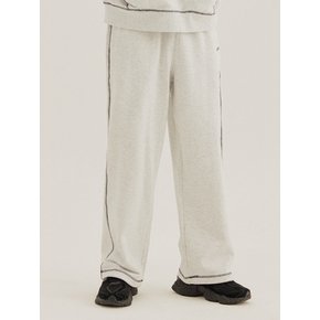 OCEAN RAINBOW DAY&NIGHT SWEAT PANTS [LIGHT GRAY]