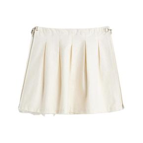 OBJECT SKIRT Natural Crinkled Cotton Nylon (W2244ONC) (오브젝 스커트) 270173