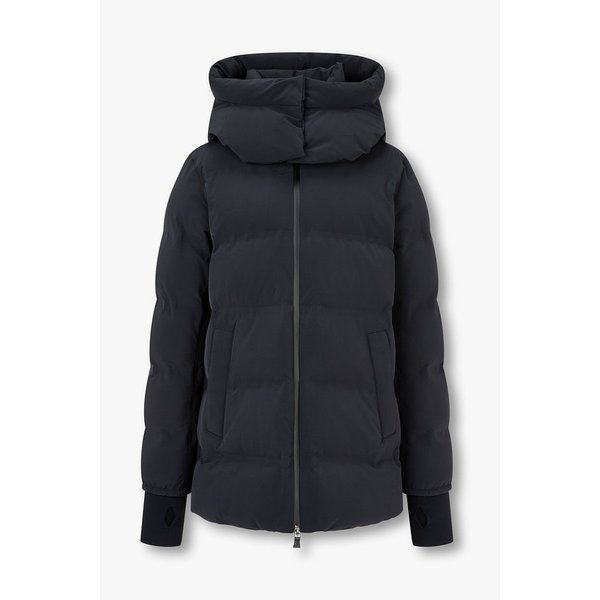 여성 디태처블 후디드 핑거홀 패딩 자켓 4625301526000