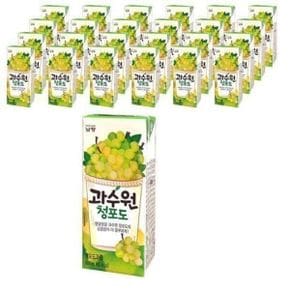 과수원 청포도 190ml x24팩 음료수 팩음료 주스