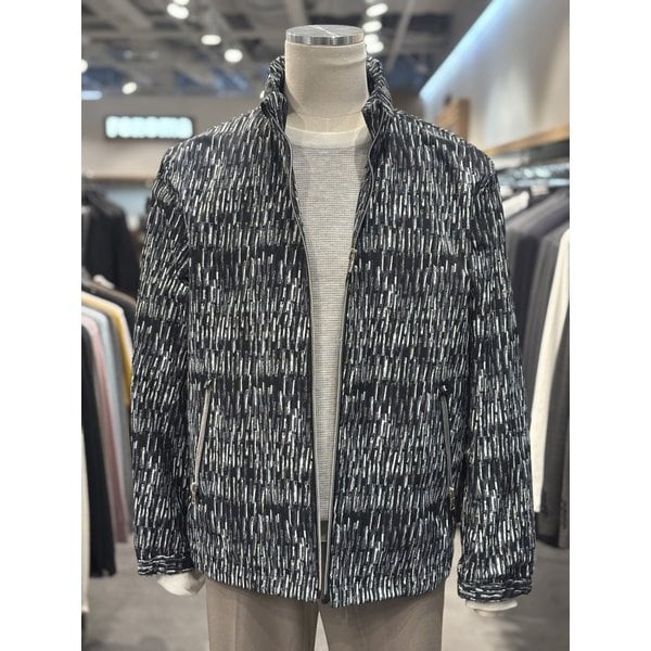 [파주점] 남성  S/S  블랙 대쉬 패턴 점퍼 RPAMBU06A