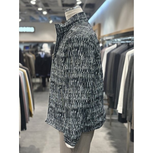 [파주점] 남성  S/S  블랙 대쉬 패턴 점퍼 RPAMBU06A