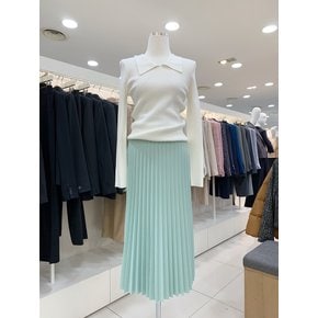 플리츠 밴딩 스커트(IN3N0SK78)_DG