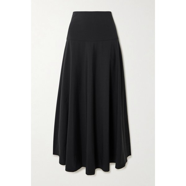 세인트 아그니 코튼 블렌드 패널 맥시 스커트 46376663162975695