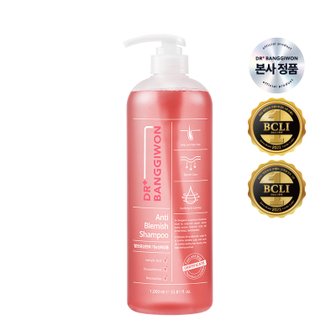 닥터방기원 안티 블레미쉬 샴푸(두피트러블완화) 1000ml