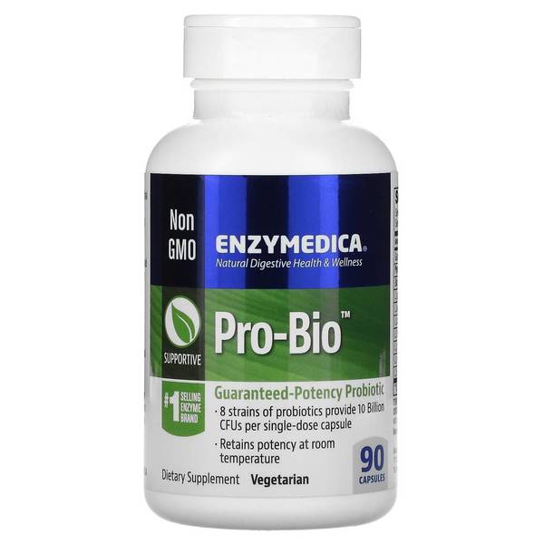 Enzymedica Pro-Bio 프로바이오틱 유산균 90캡슐