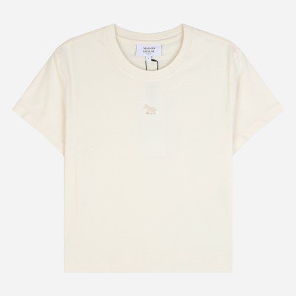 [시흥점] 6S MW00105KJ7026 0063 베이비 폭스 크롭 반팔 티셔츠 베이지