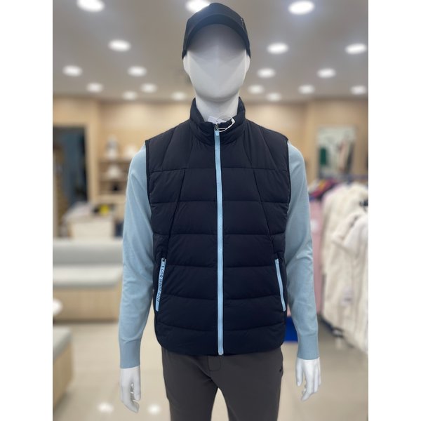 [여주점] 남성 경량 퀼팅 다운 베스트 GQ421MWVO2 BLCK