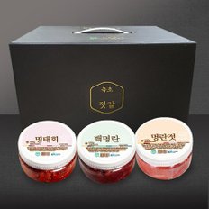 동명세트1호 (명란젓+백명란+명태회 각 350g)