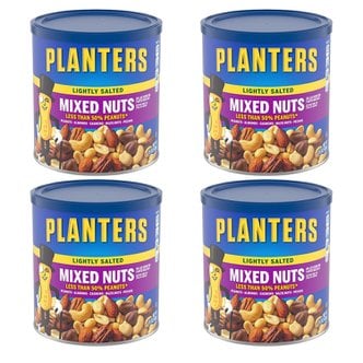  [해외직구]플랜터스 믹스 넛 피넛 50%미만 견과류 425g 4팩/ Planters Mixed Nuts Less Than 50% Peanuts 15oz