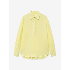 LOOSE-PIT BUTTON SHIRT_YELLOW