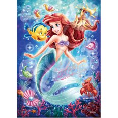 에포크사 108피스 지그소 퍼즐 디즈니 Ariel(아리엘) -Jewel of the Sea- (18.2×25.7cm) 72-403