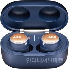 AKG N400 트루 와이어리스 블루투스 이어폰 ANC 커널 타입 네이비 무선