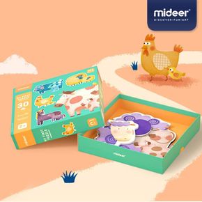 mideer 나의 첫퍼즐놀이 동물농장 MD3012-1