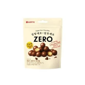 셀러허브 롯데 제로 크런치 초코볼 34g x32 (S9415089)