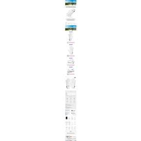 5장 OIO  천연양피 여성 왼손 골프장갑 TA3243669