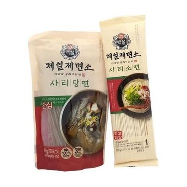  CJ 백설 제일제면소 사리소면 100g