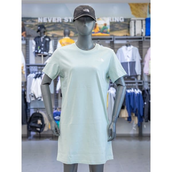 [여주점] NT7ZQ40C 여성 에센셜 반팔 미니 드레스 원피스