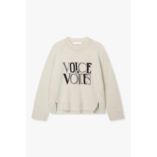 사이드 슬릿 래글런 울 풀오버 7115450X25105