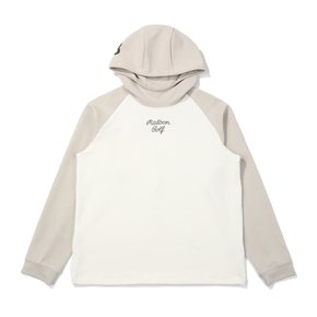 말본 컬러블럭 미드레이어 후드 OFF WHITE (MAN) M4321PTL09OWT