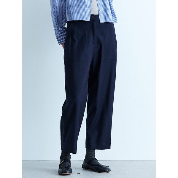 Signature Slim Straight Pants  Navy (KE4821M05R)