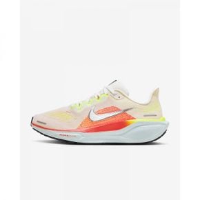 매장정품 나이키 NIKE 페가수스 41 여성 로드 러닝화 - 서밋 화이트브라이트 크림슨글레이셔