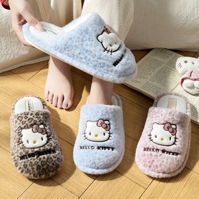 헬로키티 겨울 슬리퍼 털 퍼 신발 사무실 거실
