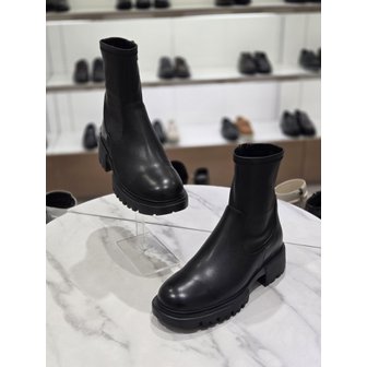 소다 [시흥점] 여성 스판 청키 앵클부츠 (FLB405)