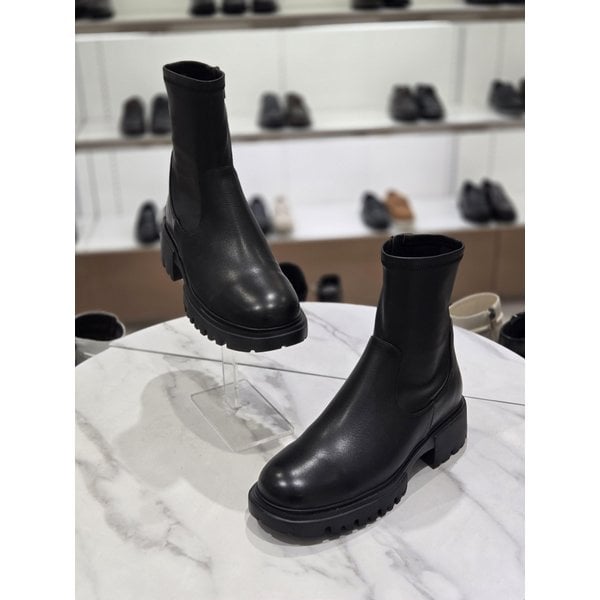 [시흥점] 여성 스판 청키 앵클부츠 (FLB405)