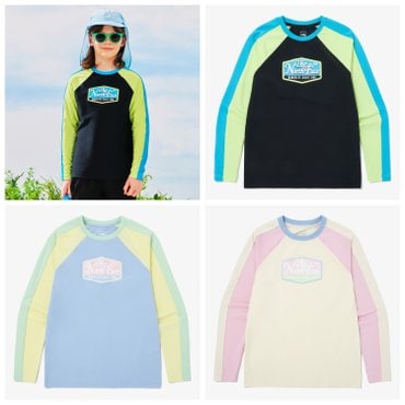 노스페이스키즈 NT7TQ05 키즈 서프사이드 롱슬리브 티 KS SURFSIDE L/S TEE