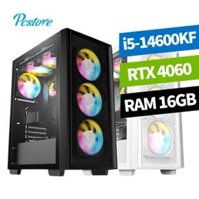 [사양변경가능] 피씨스토어 일사천리 게이밍PC i5 14600KF RTX4060 (16GB, M.2 500GB)