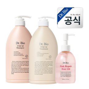 헤어케어set (샴푸 750ml+트리트먼트750ml+헤어오일200g)