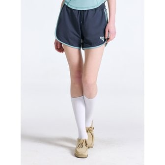 원더플레이스 W TAPE POINT SHORTS [CHARCOAL]