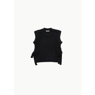 샵아모멘토 세실리에반센 24PF CECILIE BAHNSEN OWEN VEST IN BLACK