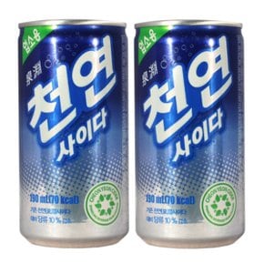 .천연사이다 190ml x 30캔 / 탄산음료 캔사이다