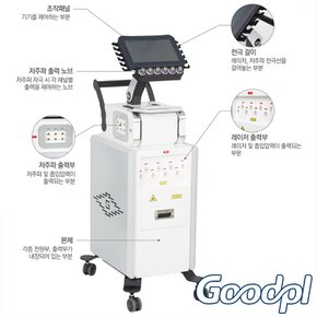 굿플 국내생산 의료용 레이저&저주파 2in1 조합자극기 GP-1080L