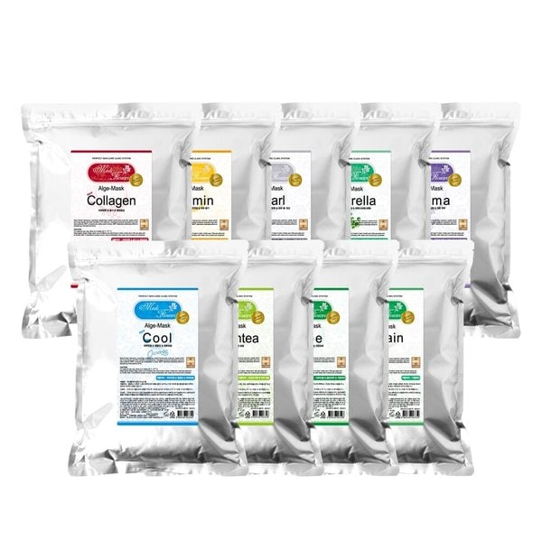 대용량 모델링팩 스타터팩 콜라겐 1kg+팩도구 6종+콜라겐 멀티 부스터 500ml