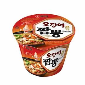 /오피스큐 농심 오징어짬뽕 큰사발면 16개 BOX