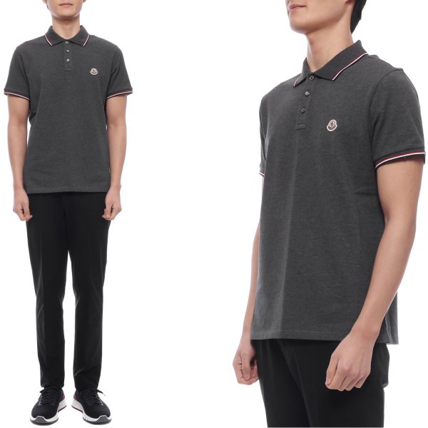 [부산점] 26SS 남성 로고 패치 폴로 반팔티셔츠 (8A70300 84556 989 26S)