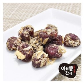 아침애 반려동물 수제 간식 북어 오리 안심볼 80g