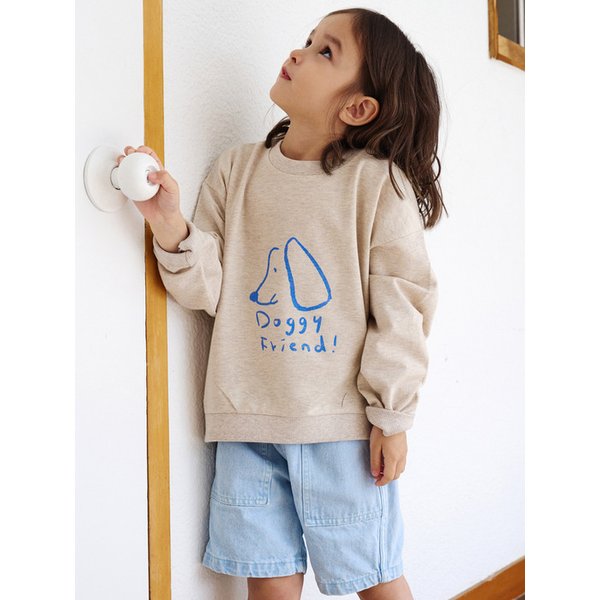 도기 스웻 셔츠(Doggy sweat shirt)