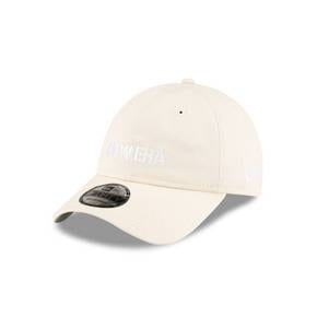 New Era 캡 Metal Buckle Ivory 9FORTY 940 Unstructured 어드저스터블 스트랩 8955905