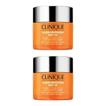  Clinique 크리니크 수퍼디펜스 하이드레이팅 젤 SPF25 크림 50ml 2개