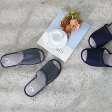 이솔홈 북유럽 고급 스테치 실내화 슬리퍼 거실화
