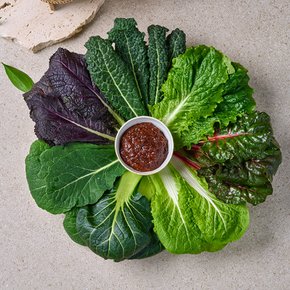 국내산 순창 모듬 쌈채소 800g