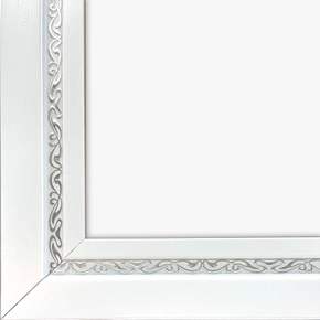 그레이스 화이트 퍼즐 액자 디자인 510x735mm 천피스퍼즐