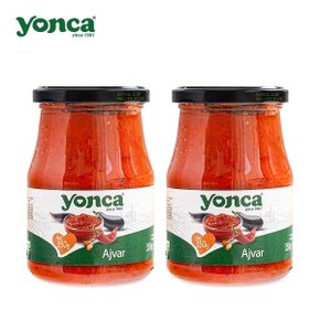 욘카 아이바르 마일드 350g X 2개 파프리카소스 가지소스