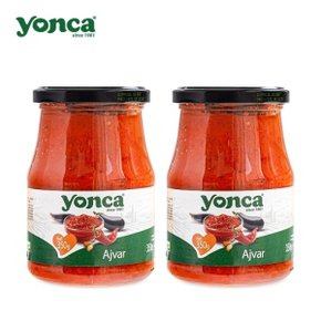 욘카 아이바르 마일드 350g X 2개 파프리카소스 가지소스